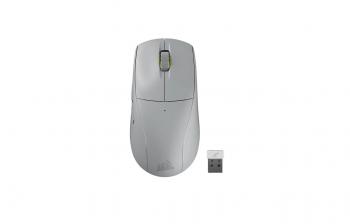 Геймърскa безжична мишка CORSAIR M75 AIR Ultra-Lightweight Gaming Mouse - Light Gray