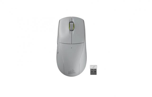 Геймърскa безжична мишка CORSAIR M75 AIR Ultra-Lightweight Gaming Mouse - Light Gray 