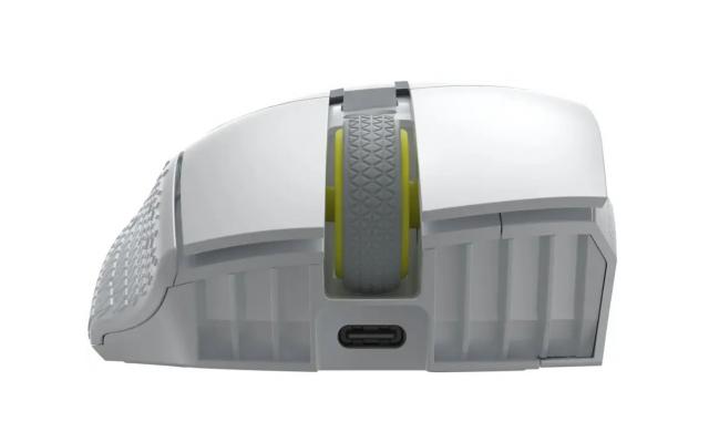 Геймърскa оптична мишка CORSAIR SCIMITAR ELITE WIRELESS SE White, 33000 DPI 