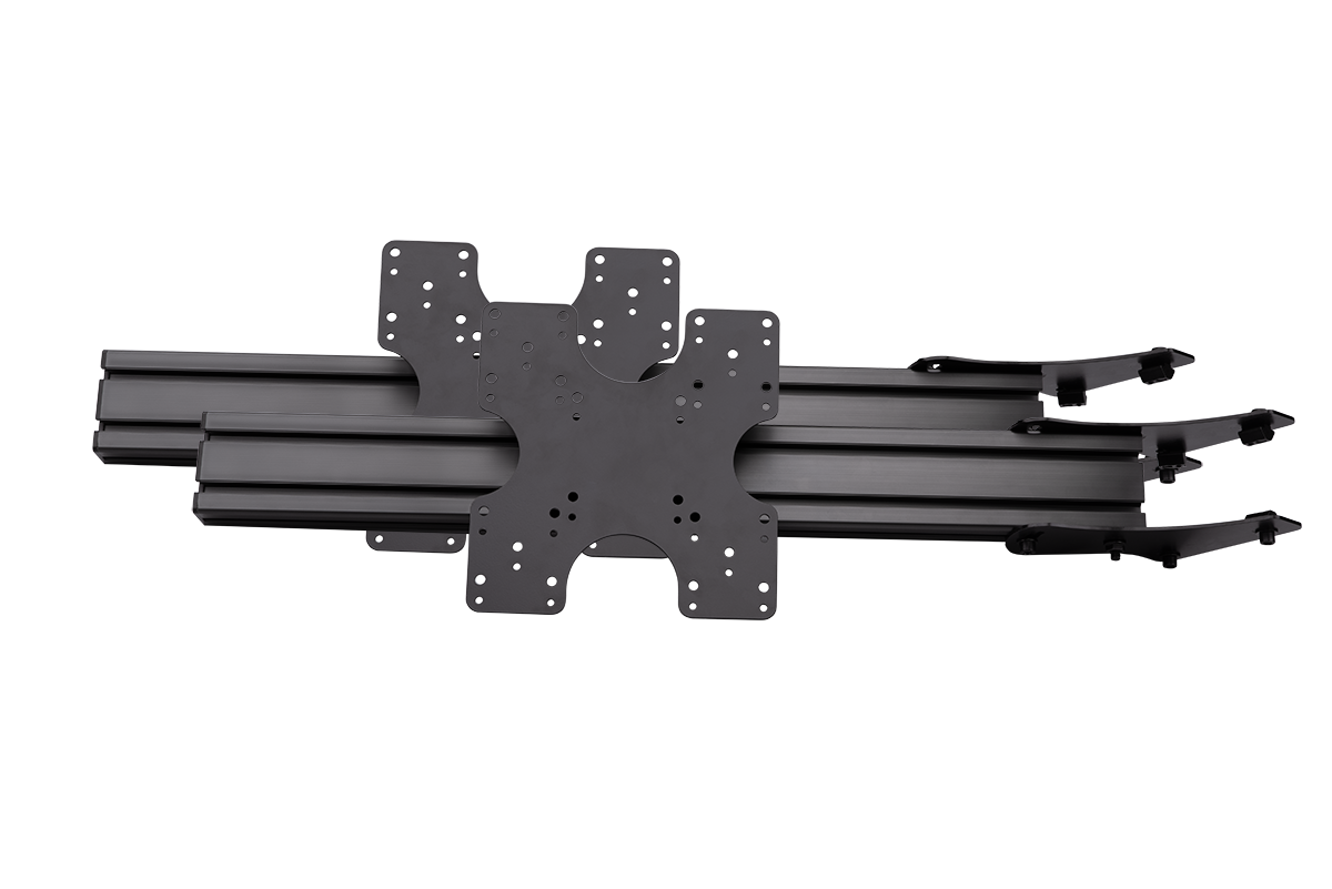 Удължително рамо за монитор Next Level Racing Elite Freestanding Triple Monitor Carbon Grey