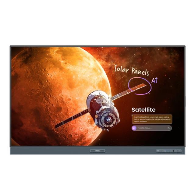 Интерактивен дисплей BenQ RP7505, 75", сензори за качество на въздуха, вграден йонизатор 