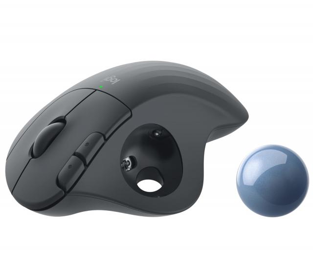 Безжична оптична мишка LOGITECH ERGO M575, Bluetooth, Trackball 