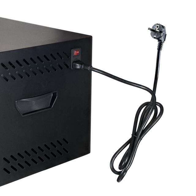 Universal charging cabinet for up to 12 tablets Estillo IP-2312 for wall mounting or freestanding, 12 x USB-C ports 