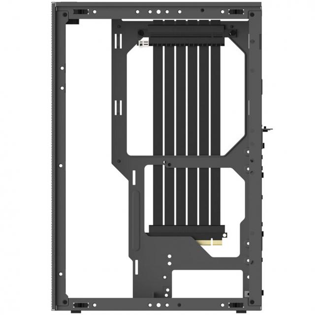 Кабел Ssupd Riser Flat Ribbon Cable - PCIe 4.0, 270mm - Черен 