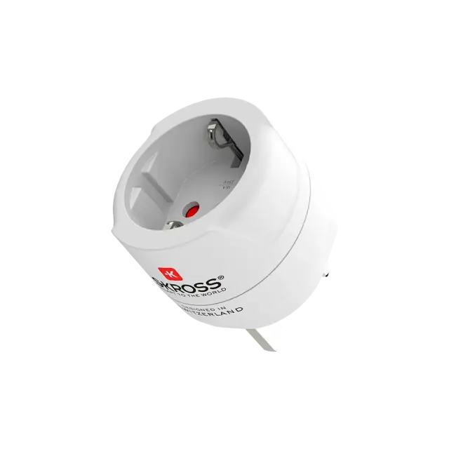 Skross адаптер 220V EU към UK 