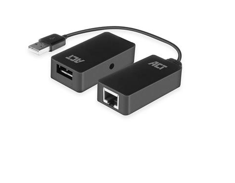 Активен USB удължител ACT AC6063, USB 2.0, UTP до 50 метра 