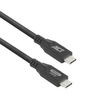 ACT Cable USB-C - USB-C, 1 m / USB4, 20Gbps, 240W