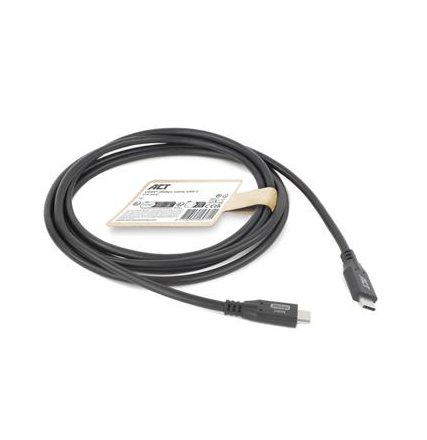 ACT Кабел USB-C - USB-C, 1 м / USB4, 20Gbps, 240W 