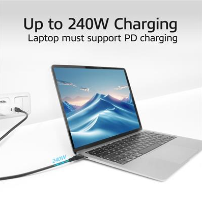 ACT Кабел USB-C - USB-C, 2 м / USB4, 20Gbps, 240W 