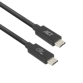 ACT Cable USB-C - USB-C, 2 m / USB4, 20Gbps, 240W, certified USB-IF