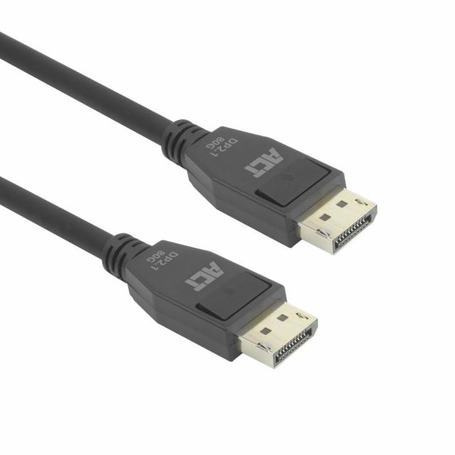 ACT Кабел Display port 2.1 мъжко - HDMI-A мъжко, 3м, черен, булк опаковка 