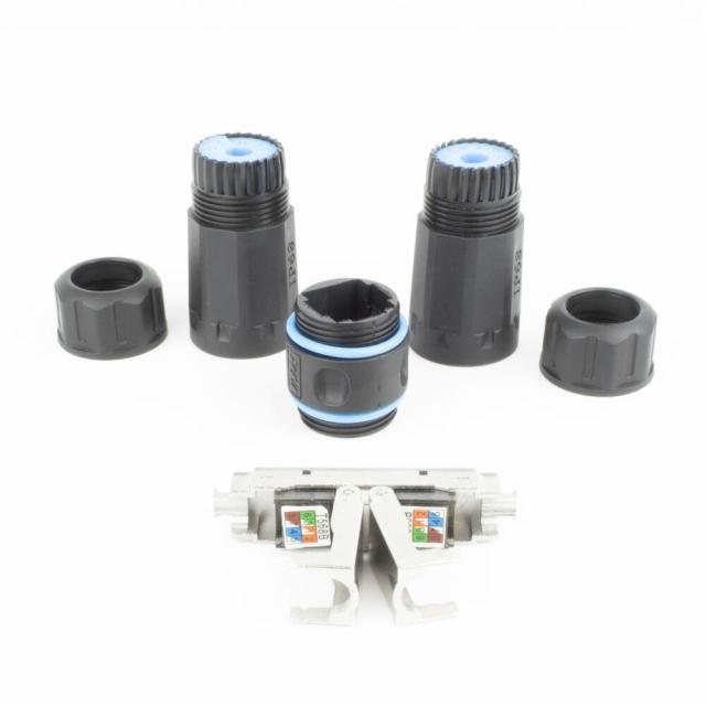 ACT Network Connector, Outdoor, CAT-6A, 1 Gbit/s 