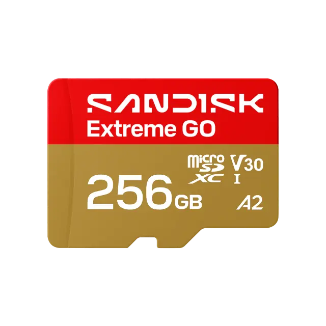 Sandisk карта Extreme GO microSD™ UHS-I Card 256GB, V30, A2 