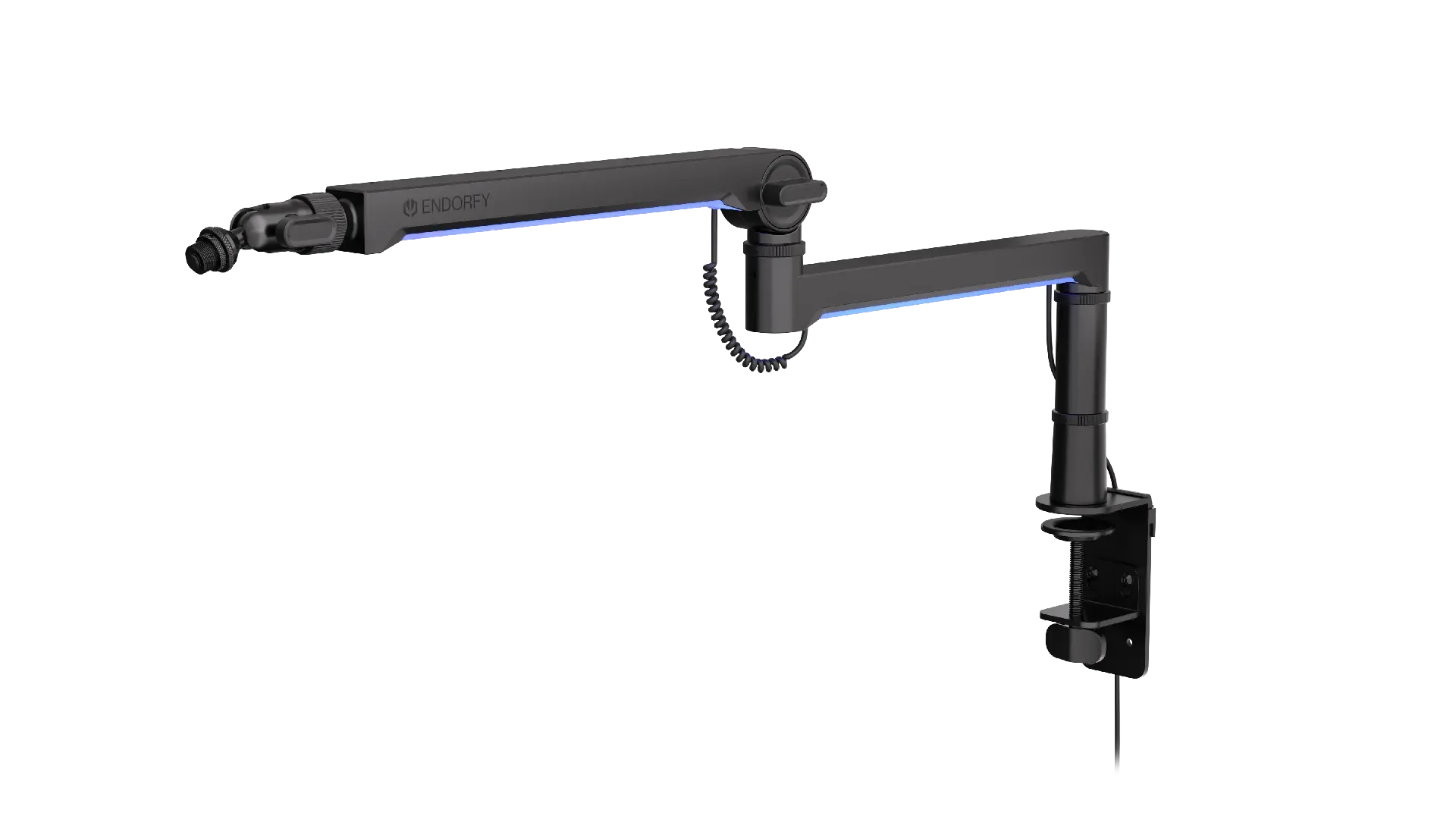 Стойка за микрофон ENDORFY Broadcast Low Profile RGB Boom Arm