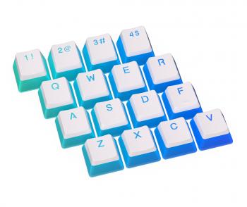 Keycaps ENDORFY - 104 pcs PBT - Onyx White