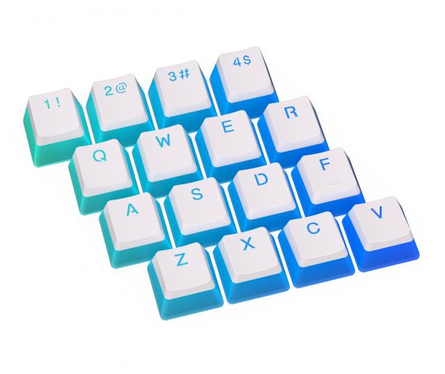 Keycaps ENDORFY - 104 pcs PBT - Onyx White 