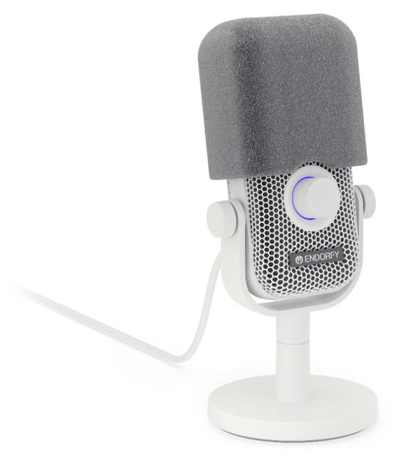 Desktop Microphone ENDORFY Solum Voice S - Onyx White 