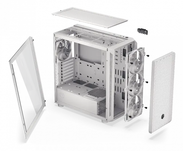 Кутия ENDORFY ARX 700 ARGB White - Middle Tower 