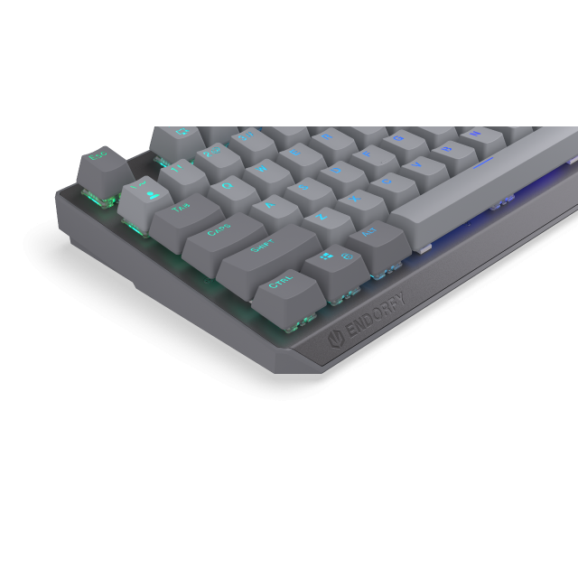 Endorfy механична клавиатура Thock V2 Full Size, PBT, Endorfy Red switch, US Layout