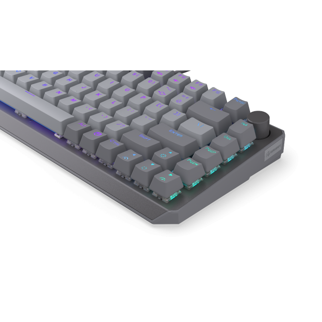 Endorfy механична клавиатура Thock V2 75%, PBT, Endorfy Red switch, US Layout
