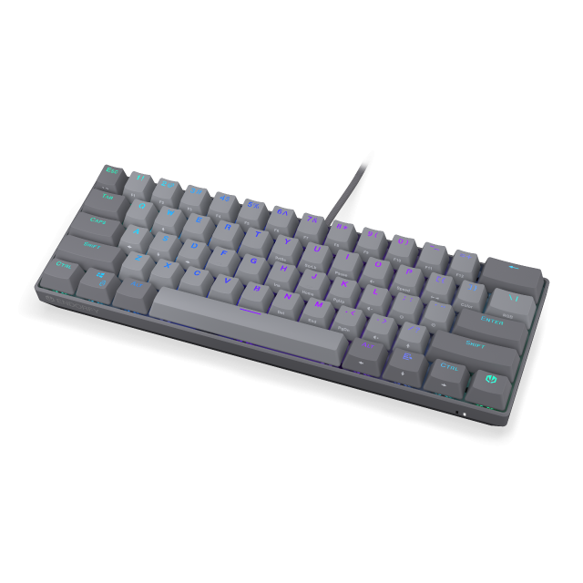 Endorfy механична клавиатура Thock V2 Compact, PBT, Endorfy Red switch, US Layout