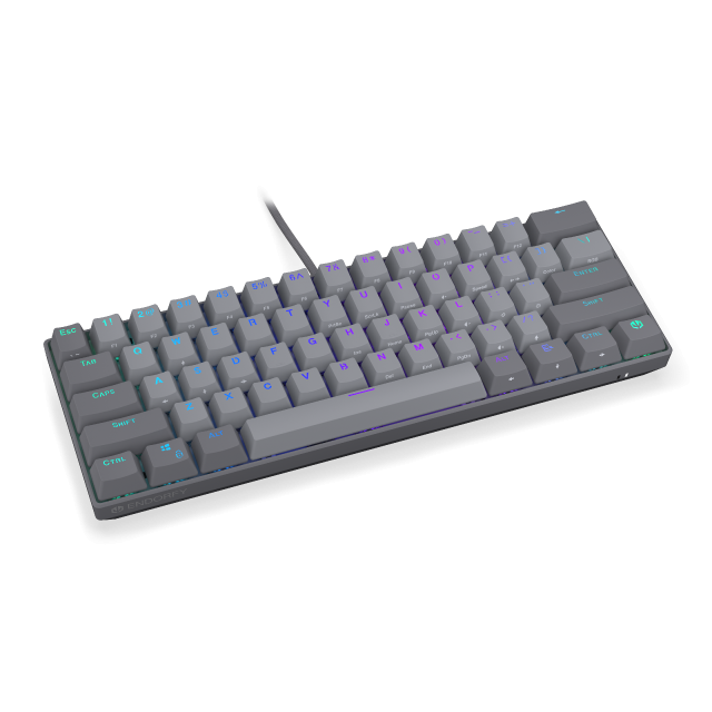 Endorfy механична клавиатура Thock V2 Compact, PBT, Endorfy Red switch, US Layout