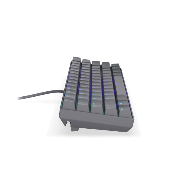 Endorfy механична клавиатура Thock V2 Compact, PBT, Endorfy Red switch, US Layout