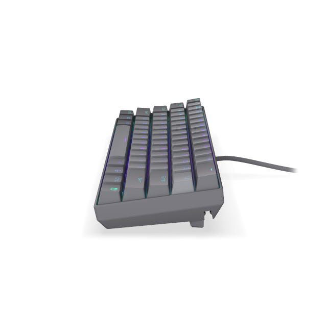 Endorfy механична клавиатура Thock V2 Compact, PBT, Endorfy Red switch, US Layout