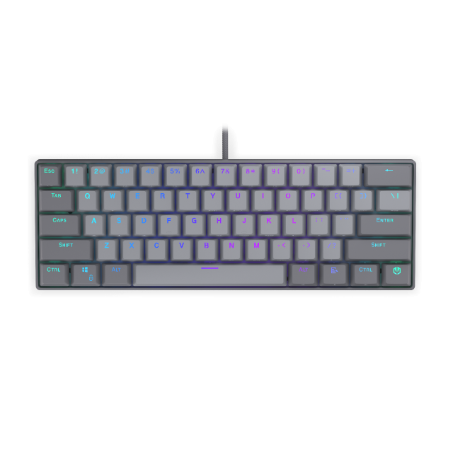 Endorfy механична клавиатура Thock V2 Compact, PBT, Endorfy Red switch, US Layout