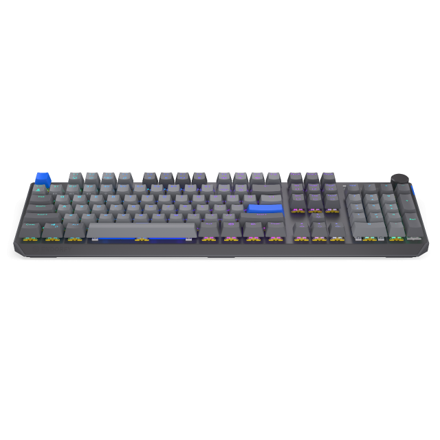 Endorfy механична клавиатура Thock Wireless V2 Full Size, PBT, Endorfy Yellow switch, US Layout