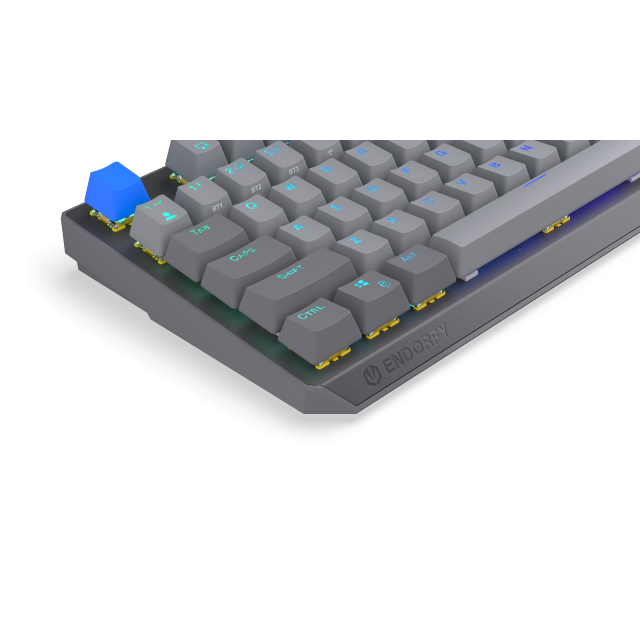 Endorfy механична клавиатура Thock Wireless V2 Full Size, PBT, Endorfy Yellow switch, US Layout