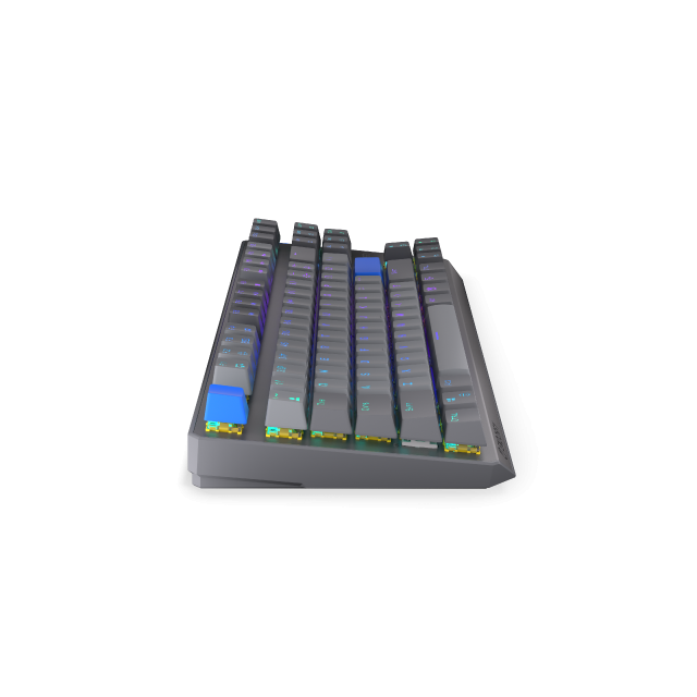 Endorfy механична клавиатура Thock Wireless V2 TKL, PBT, Endorfy Yellow switch, US Layout