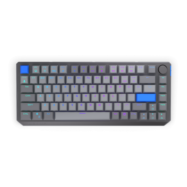 Endorfy механична клавиатура Thock Wireless V2 75%, PBT, Endorfy Yellow switch, US Layout