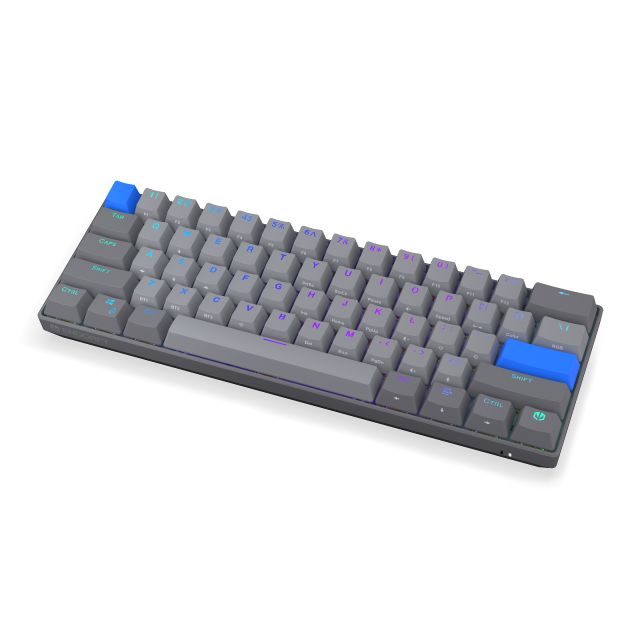 Endorfy механична клавиатура Thock Wireless V2 Compact, PBT, Endorfy Yellow, US Layout