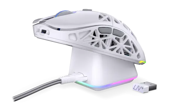 Gaming Mouse ENDORFY LIV Plus Onyx White 