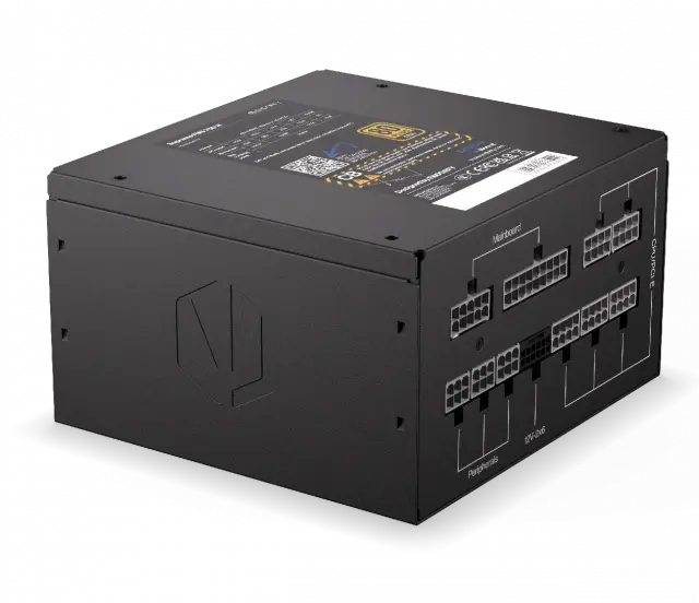 Захранващ блок Endorfy Supremo FM6 750W 80+ Gold, PCIe 5.1 - Fully Modular 