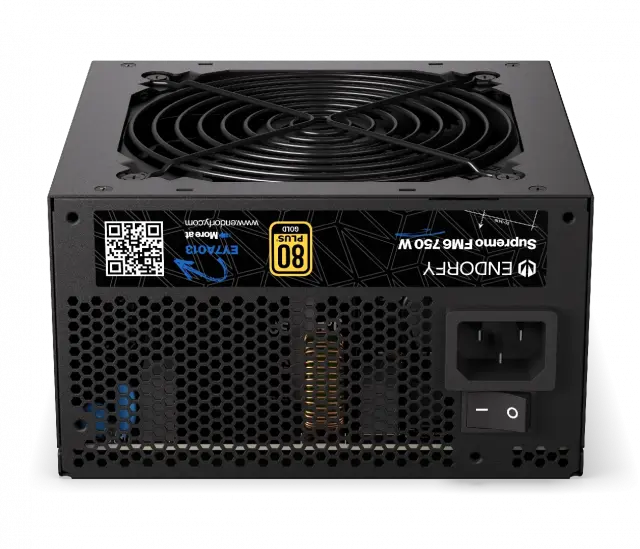 Захранващ блок Endorfy Supremo FM6 750W 80+ Gold, PCIe 5.1 - Fully Modular 