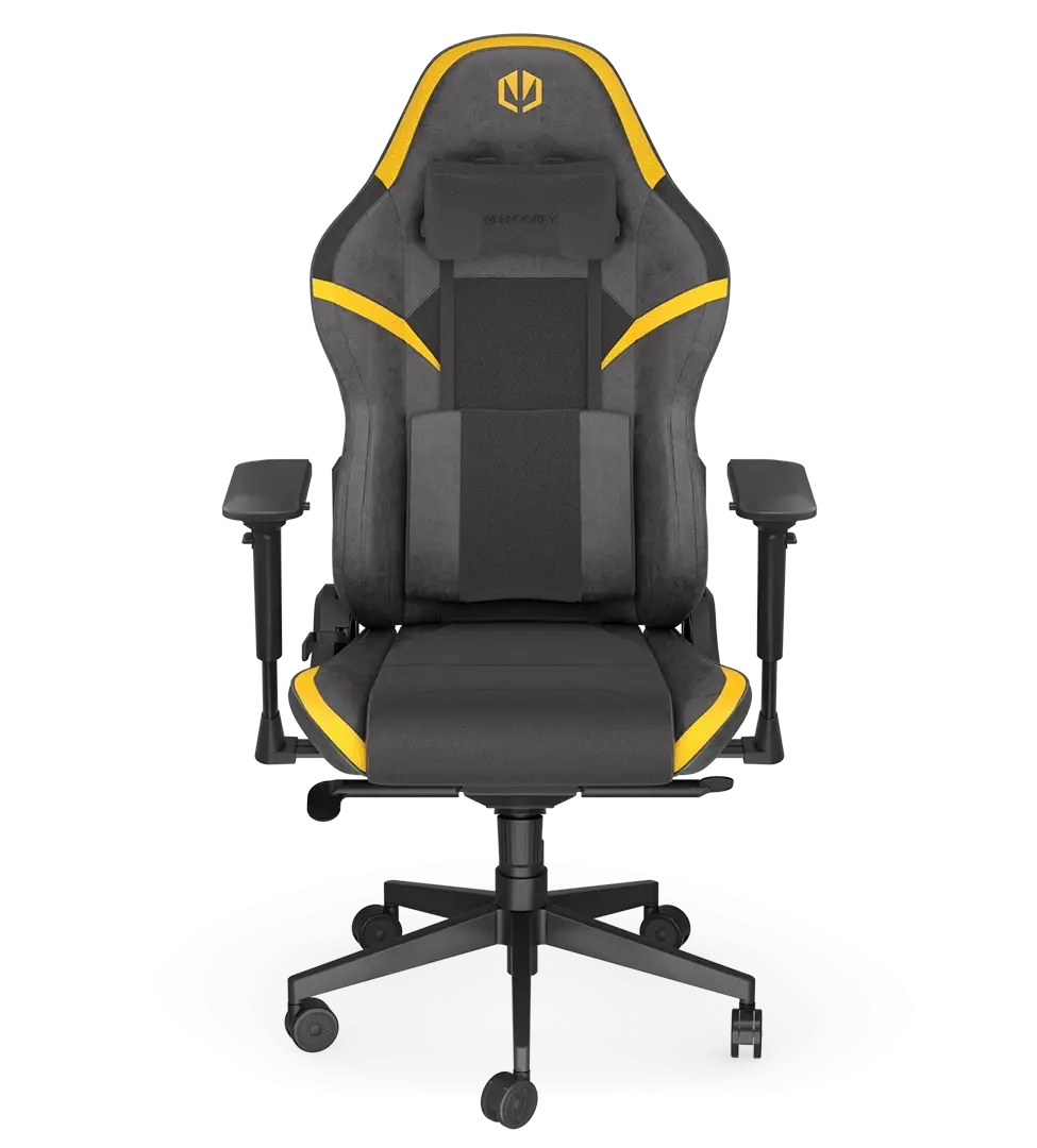 Геймърски стол ENDORFY Scrim YL - Черно/Жълто