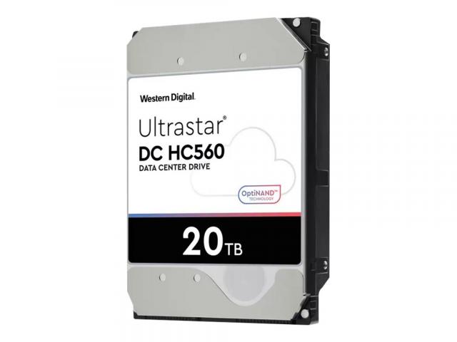 Хард диск WD Ultrastar DC HC560 3.5" 20 TB SATA, 7200RPM, 512MB 