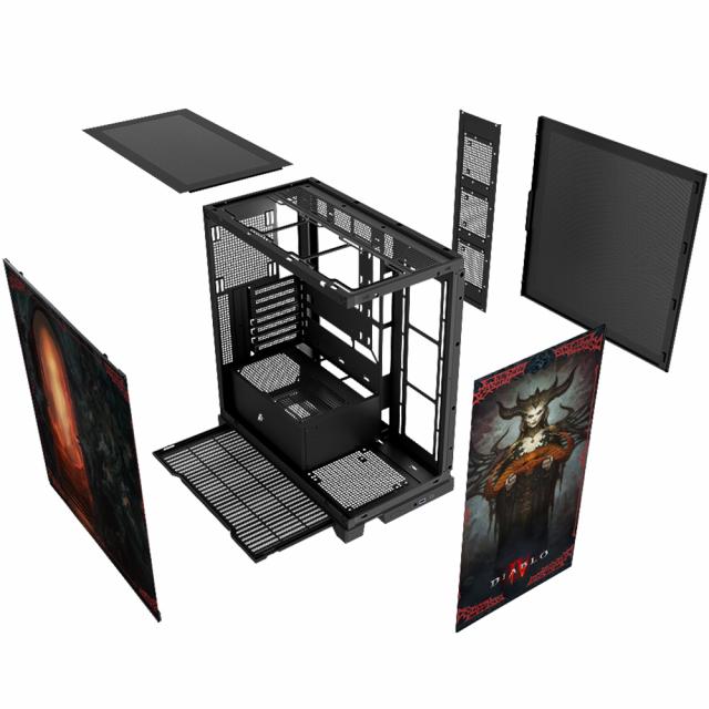 Кутия Diablo IV - Lilith PC Gaming Case Limited Edition ATX 
