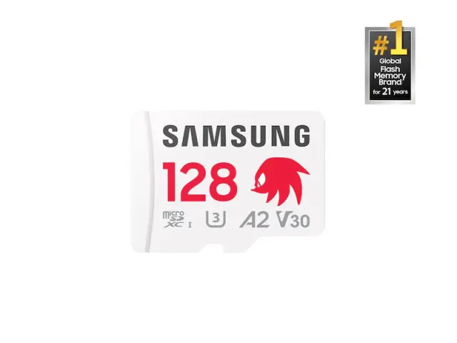 Memory card Samsung SONIC PRO PLUS microSD Card (2023), 128GB, Adapter 