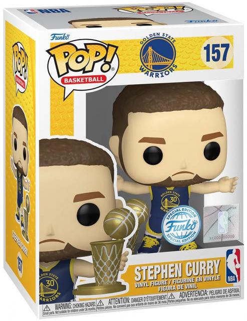 Фигурка Funko Pop! NBA: Golden State Warriors - Stephen Curry (Throwback) (Special Edition) #157 
