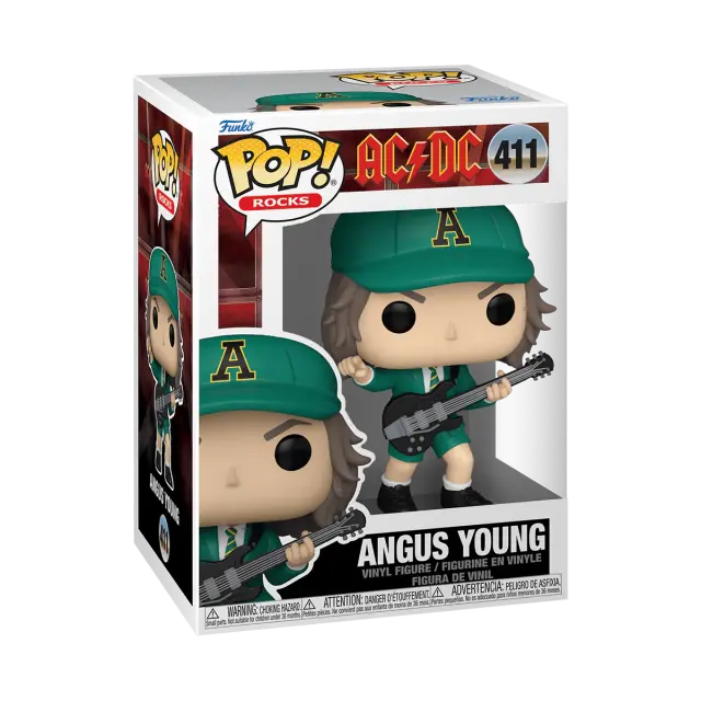 Фигурка Funko Pop! Rocks: AC/DC - Angus Young (Green) #411 