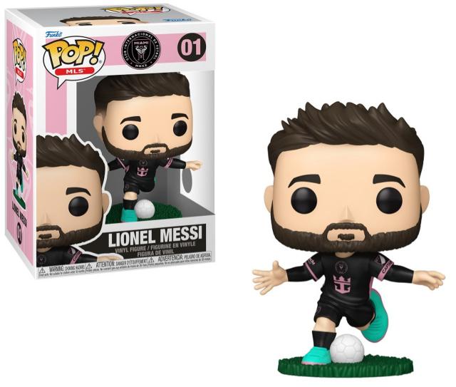 Фигурка Funko Pop! MLS: Inter Miami - Lionel Messi (Away) #01 