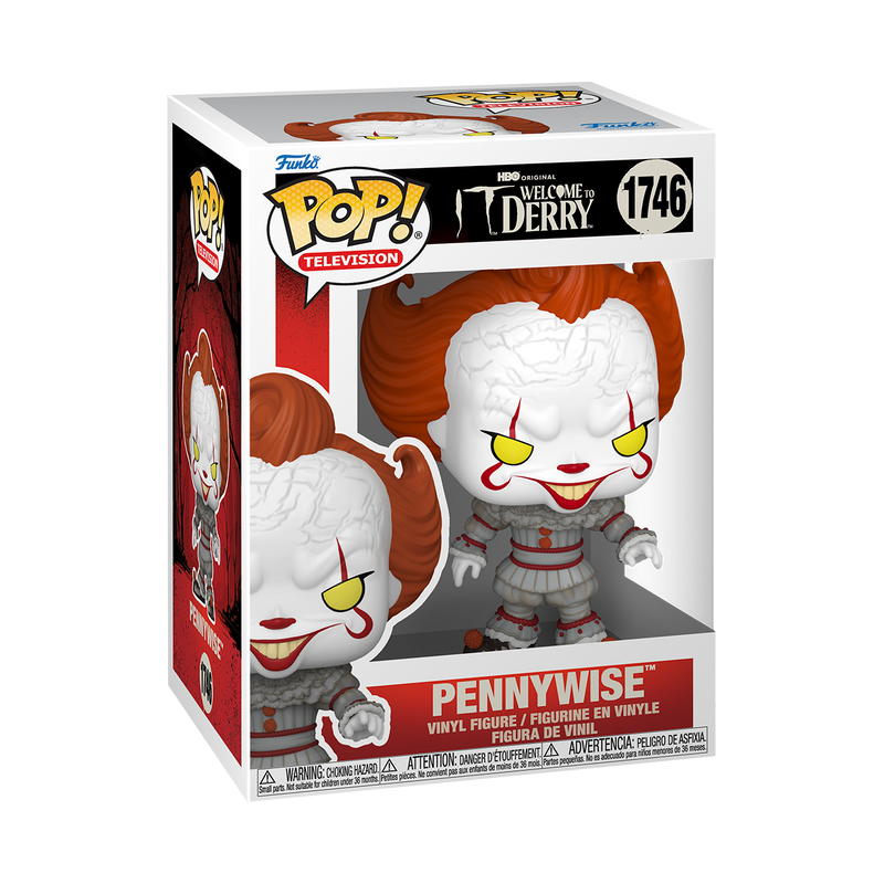 Фигурка Funko Pop! Television: Welcome to Derry -Pennywise #1746