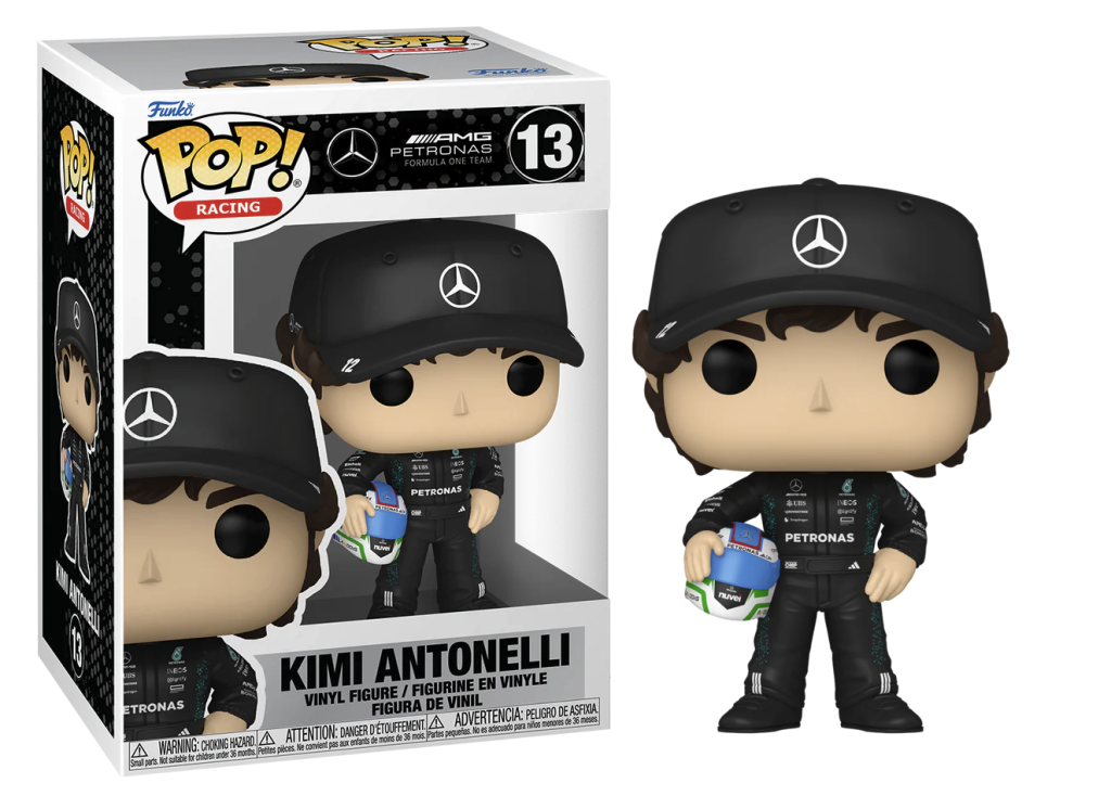 Фигурка Funko Pop! Racing: Mercedes AMG Petronas Formula One Team - Kimi Antonelli #13