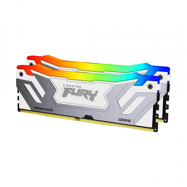 Memory Kingston FURY Renegade White RGB 48GB(2x24GB) DDR5 8400MHz CL40 