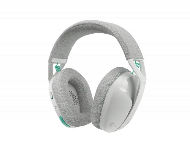 Геймърски безжични слушалки Logitech G321 Lightspeed, Микрофон, Бели 