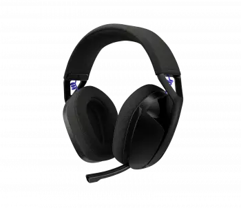 Геймърски безжични слушалки Logitech G321 Lightspeed, Микрофон, Черни