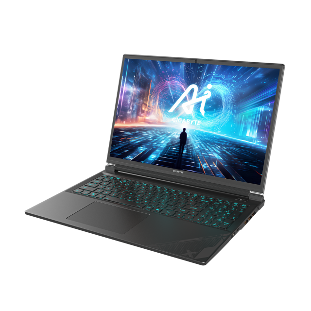 Лаптоп GIGABYTE G6X 9MG-42EE893SD - 16" инч IPS 165Hz,  i7-13650HX, 16GB DDR5, 512GB SSD, RTX 4050 6GB 
